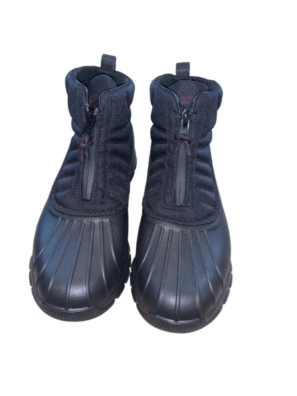 Sperry duck float zip seacycled boots black size 6